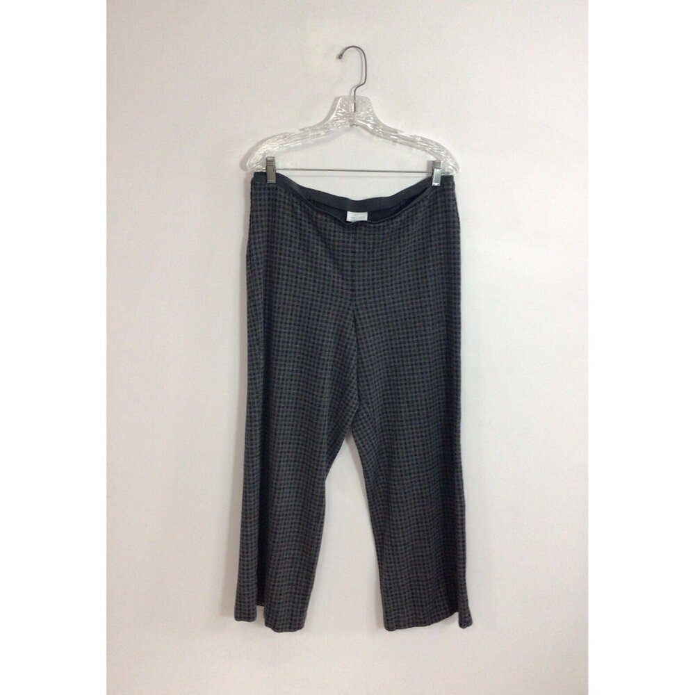 J Jill Plaid Pants Womens Large